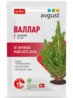 Валлар 50 г/ 150шт Август (от майского жука и проволочника)